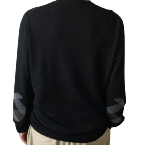 Authentic BurBerry Brit Men’s Sweater V Neck Long - Picture 8 of 9
